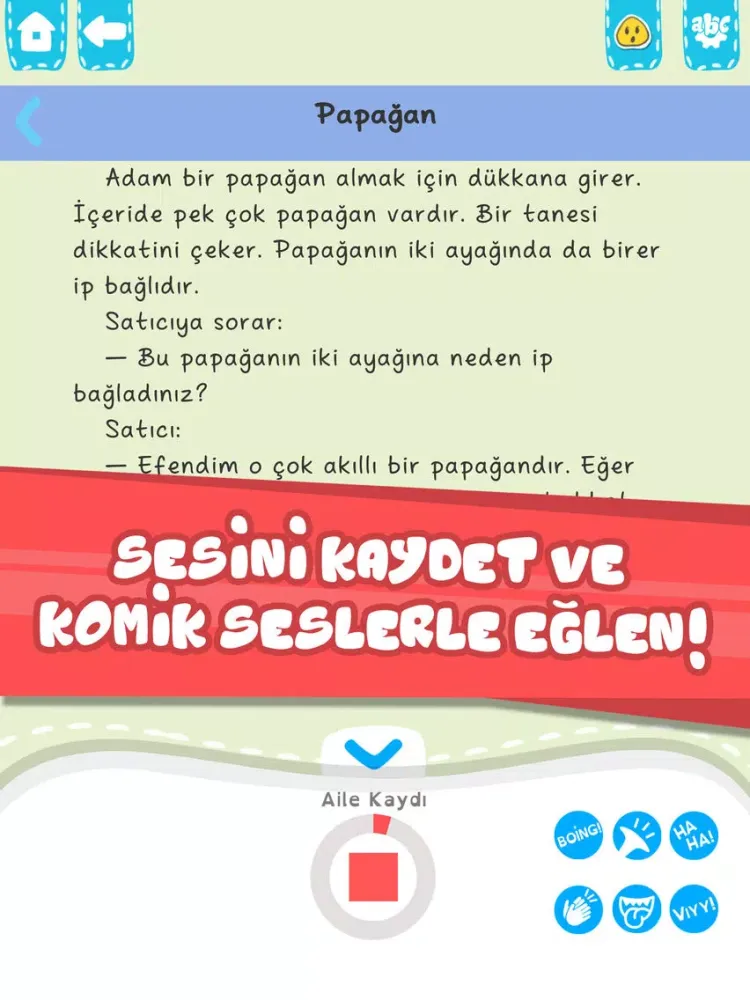 Aktif Fıkralar iPad  Screenshots