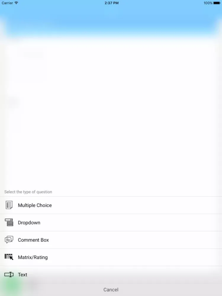 Survey2Connect iPad 应用截图