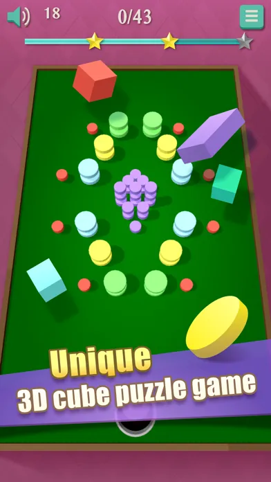 Zrzuty ekranu 3D Cube Crush