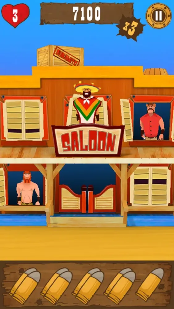 Captures d'écran de Top Shootout: The Saloon