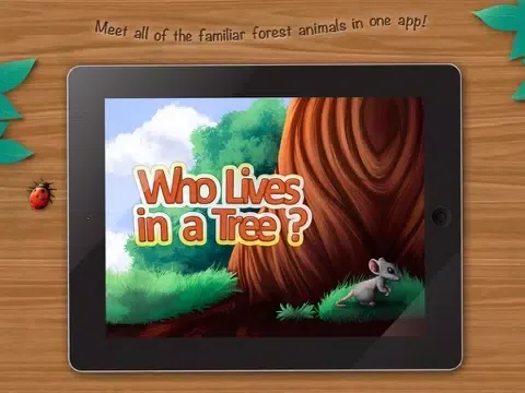 ภาพหน้าจอของ Who Lives in a Tree? An Interactive Children’s Mini-Encyclopedia. Lite Version. iPad 