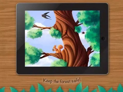 ภาพหน้าจอของ Who Lives in a Tree? An Interactive Children’s Mini-Encyclopedia. Lite Version. iPad 