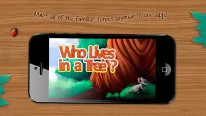 ภาพหน้าจอของ Who Lives in a Tree? An Interactive Children’s Mini-Encyclopedia. Lite Version.
