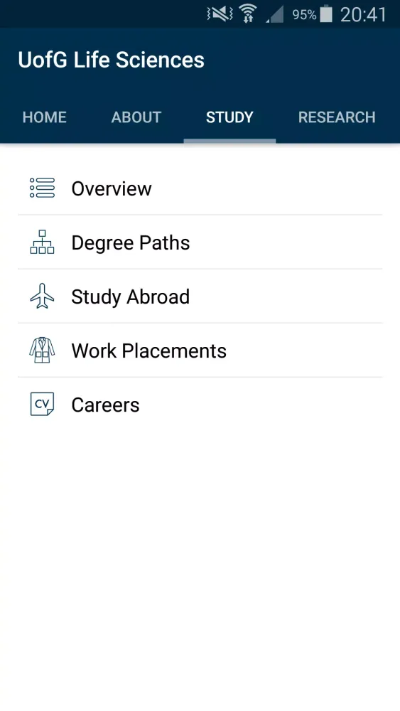 Uni of Glasgow Life Sciences应用截图