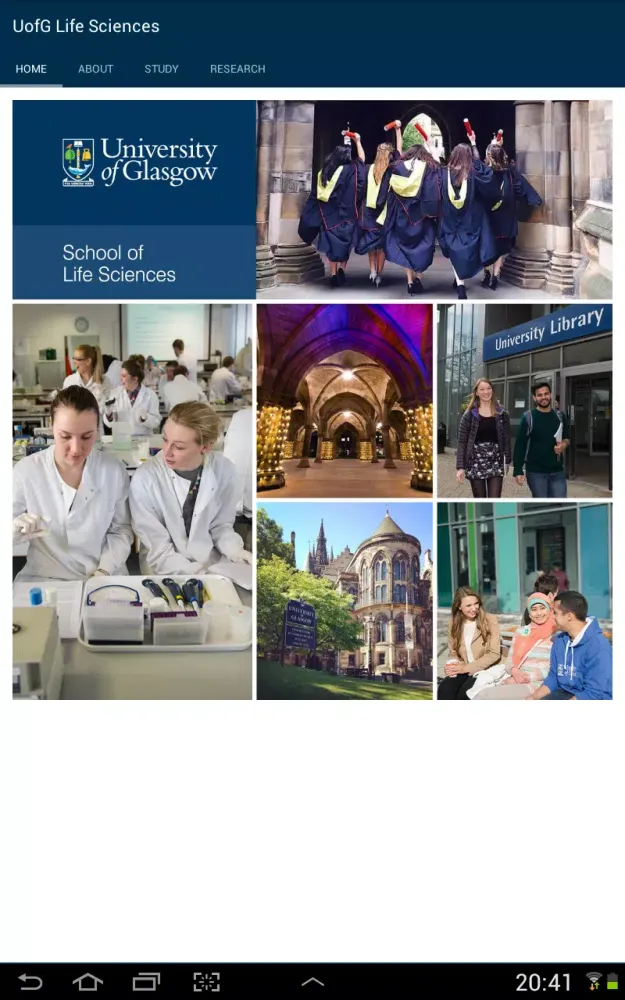 Uni of Glasgow Life Sciences应用截图