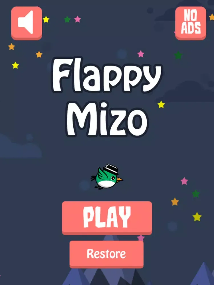 Ảnh chụp màn hình của Flappy Mizo iPad 