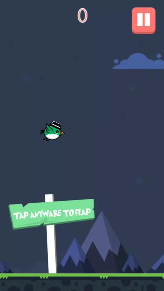 Ảnh chụp màn hình của Flappy Mizo