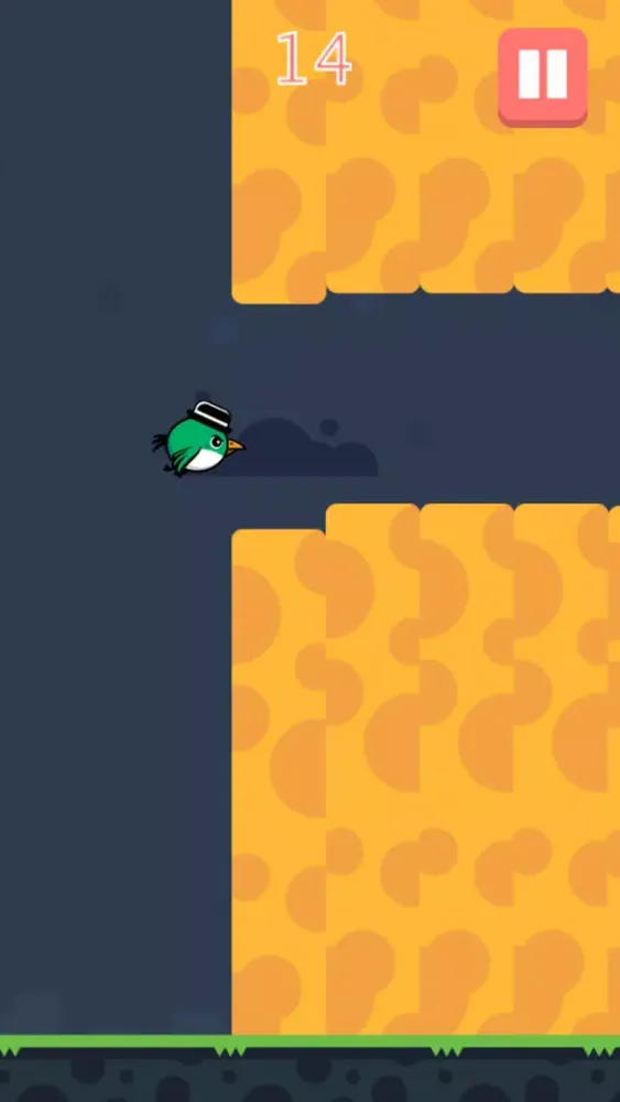 Ảnh chụp màn hình của Flappy Mizo