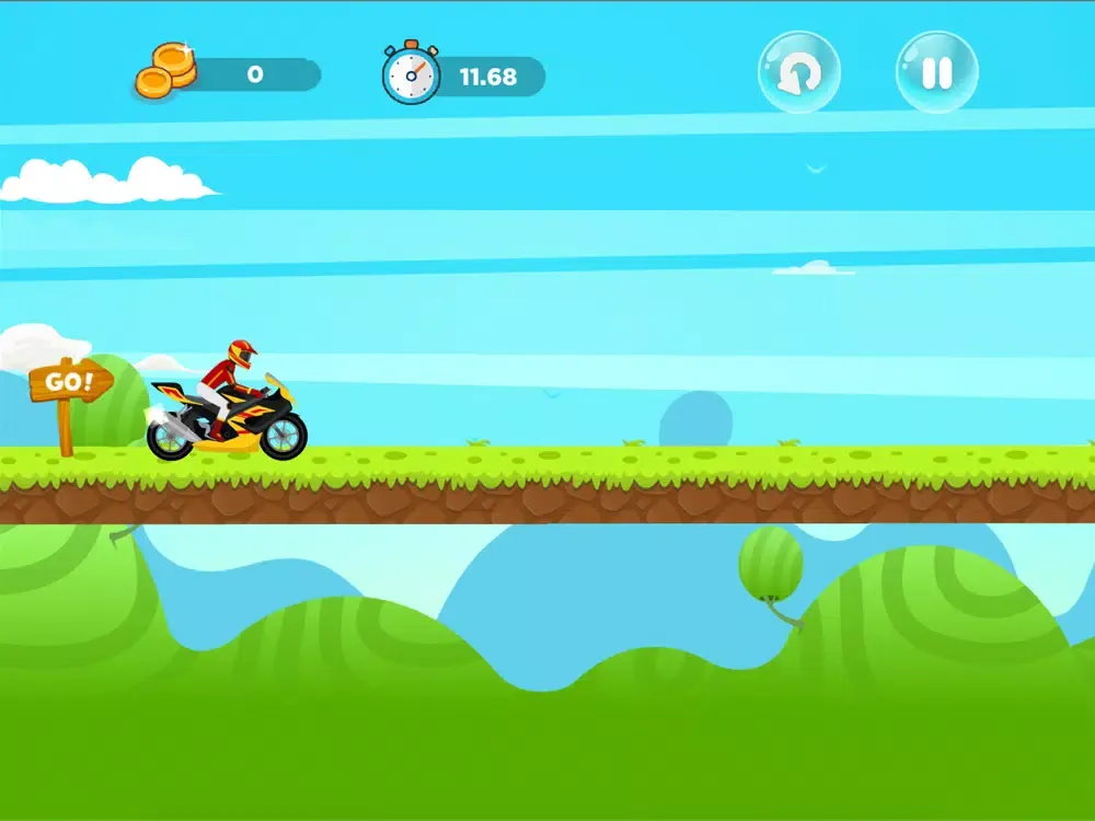 ภาพหน้าจอของ Race.It - Motorcycle Game iPad 