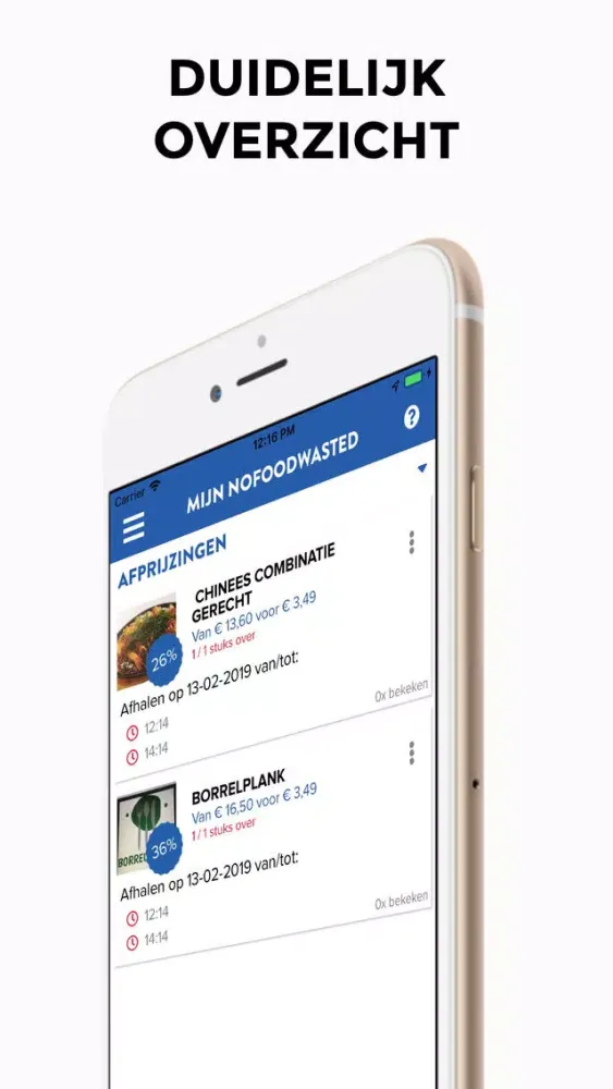 Ảnh chụp màn hình của NoFoodWasted: Management app