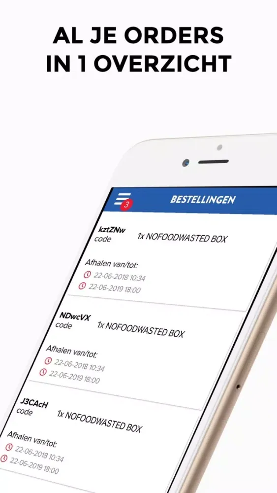Ảnh chụp màn hình của NoFoodWasted: Management app