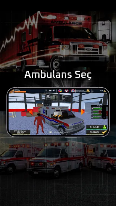 Captures d'écran de Emergency Ambulance Game