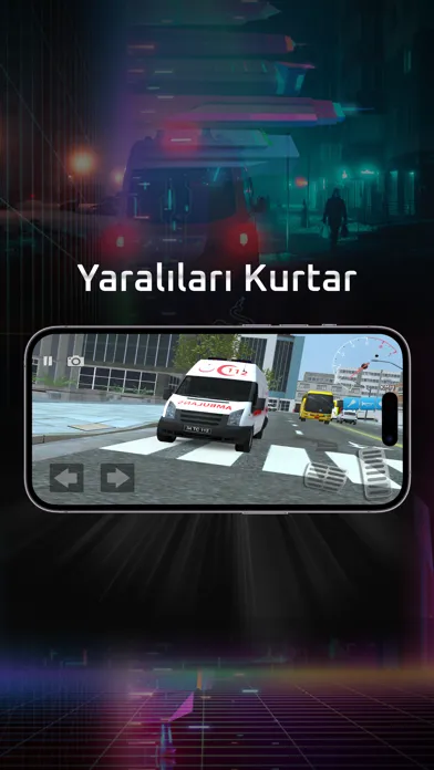 Captures d'écran de Emergency Ambulance Game