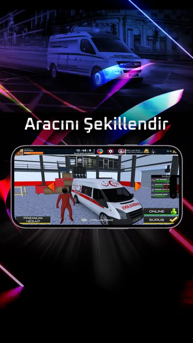 Captures d'écran de Emergency Ambulance Game