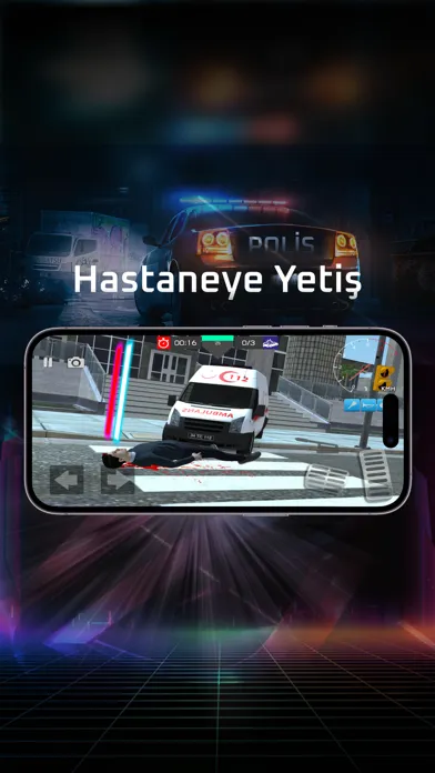 Captures d'écran de Emergency Ambulance Game