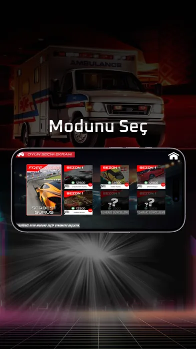 Captures d'écran de Emergency Ambulance Game