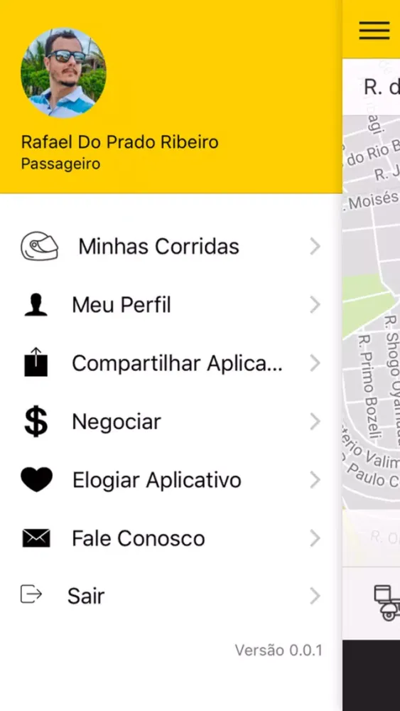 Zrzuty ekranu Moto Sinal Passageiro