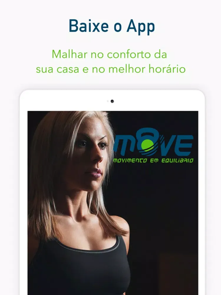 Ảnh chụp màn hình của Fit Move iPad 