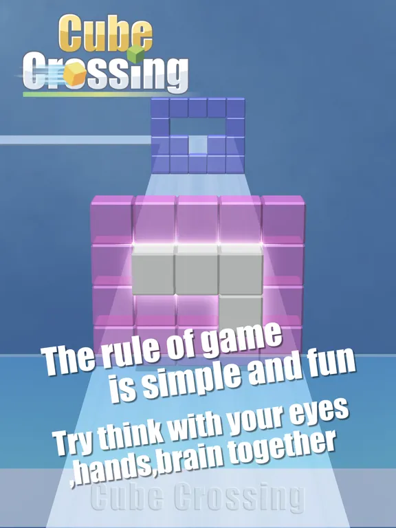 Cubes Crossing iPad 應用截圖