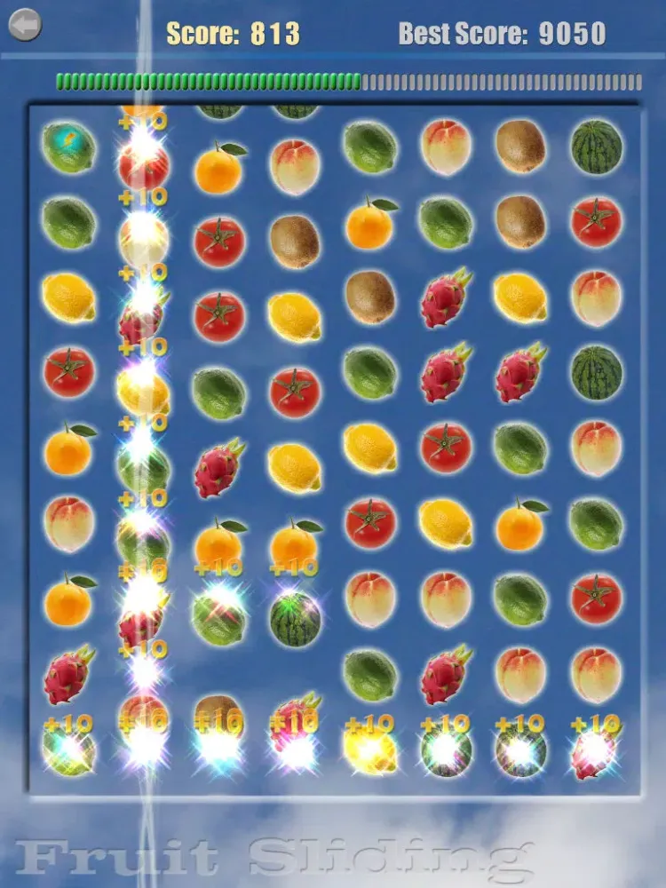 Capturas de pantalla de Fruit Sliding iPad 