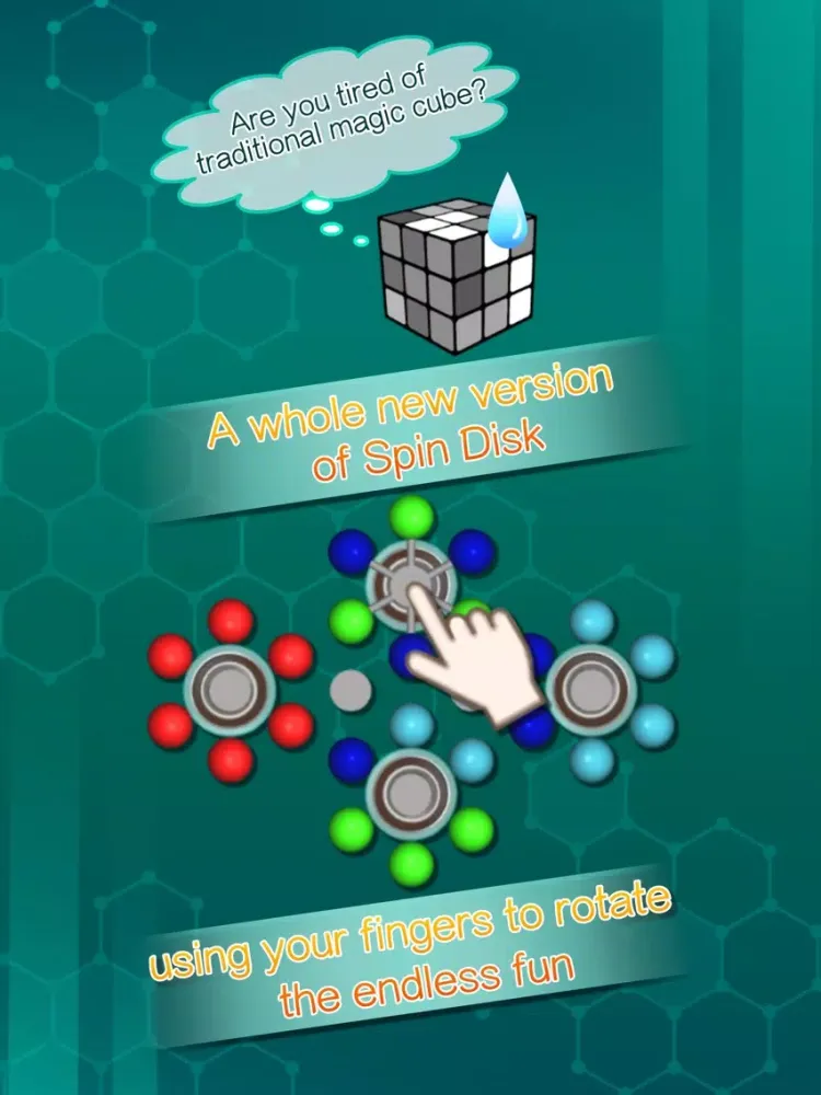 Spin Disk iPad  Screenshots