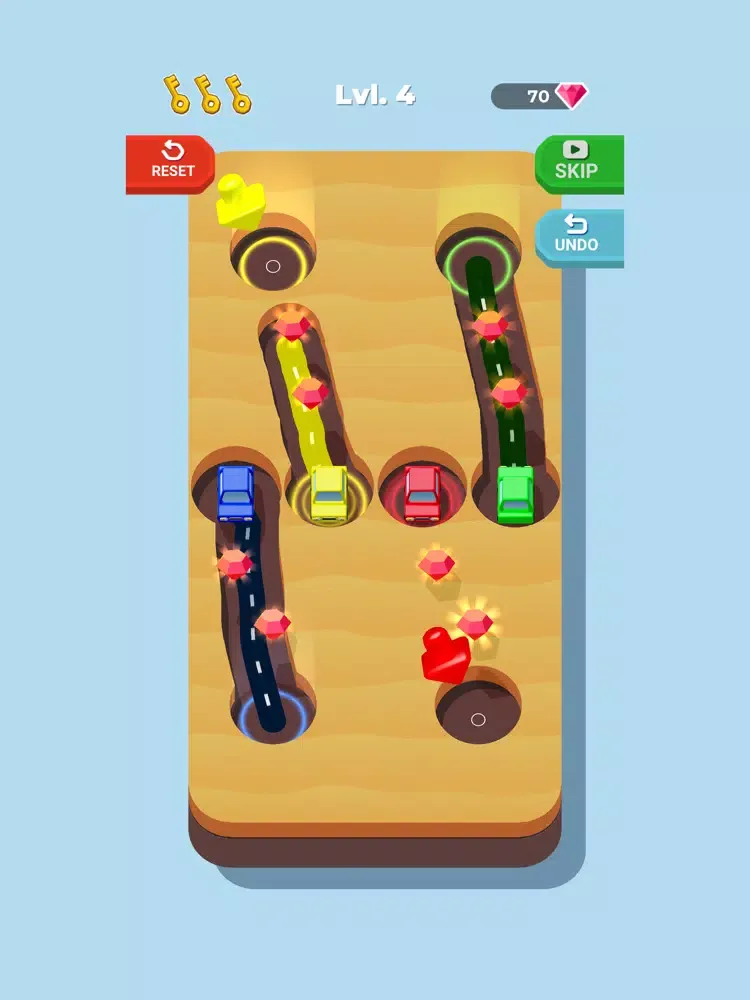 Capturas de tela do Draw Road 3D iPad 
