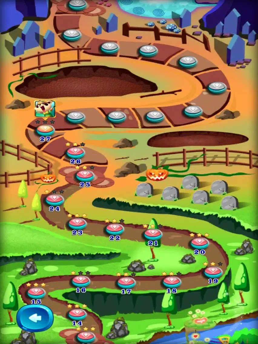 Zrzuty ekranu GemsCrushing iPad 