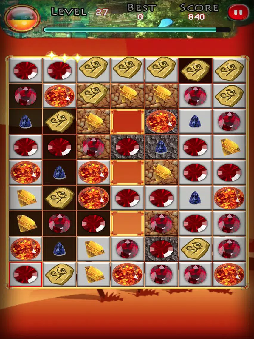 Zrzuty ekranu GemsCrushing iPad 