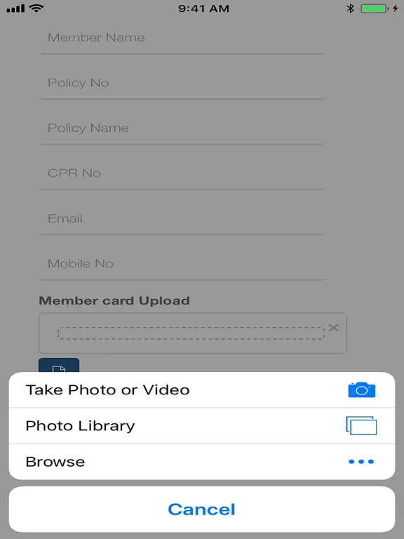 ภาพหน้าจอของ Gems TPA Mobile Application iPad 