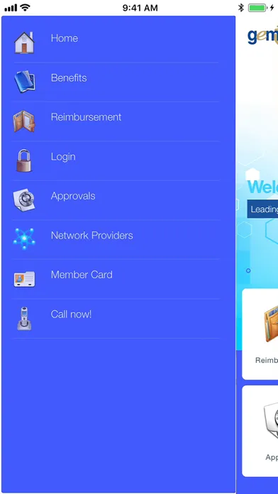 ภาพหน้าจอของ Gems TPA Mobile Application