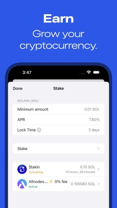 Gem Wallet - Crypto Bitcoin应用截图