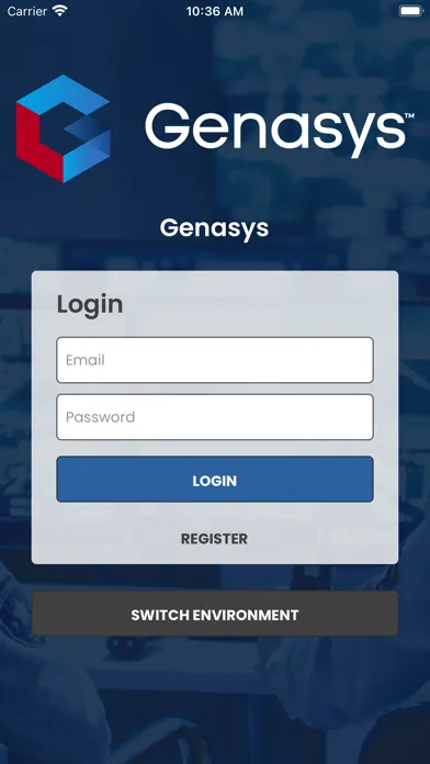 Capturas de tela do Genasys Alerts