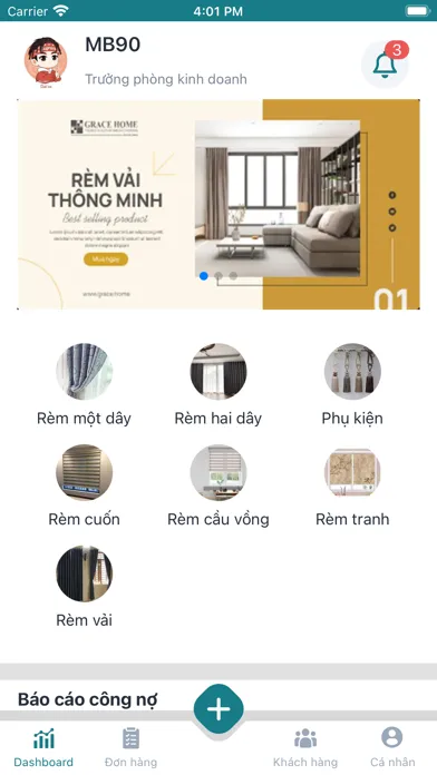 Tangkapan layar Thang Long Furniture