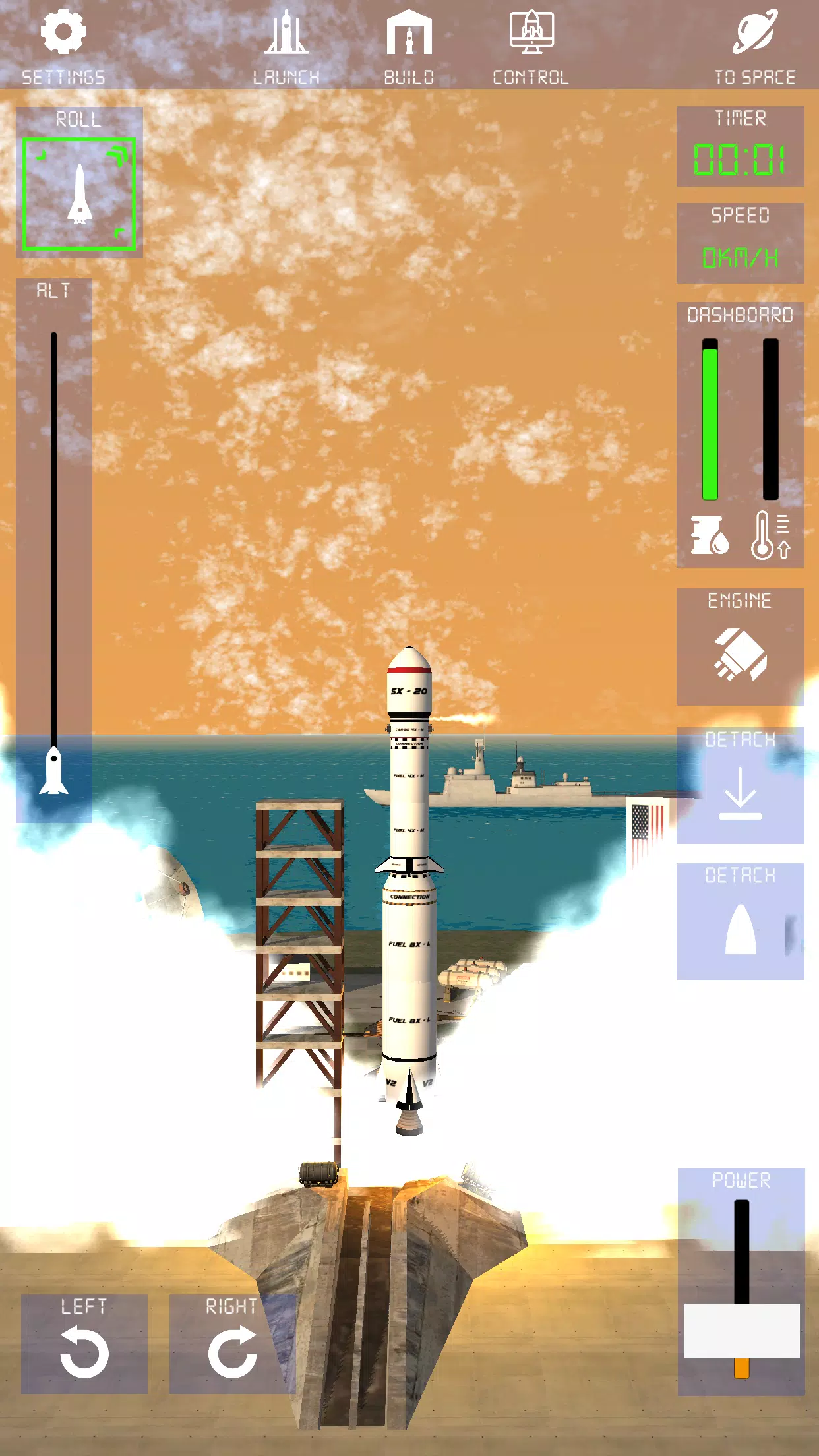 Space Rocket Exploration Screenshots