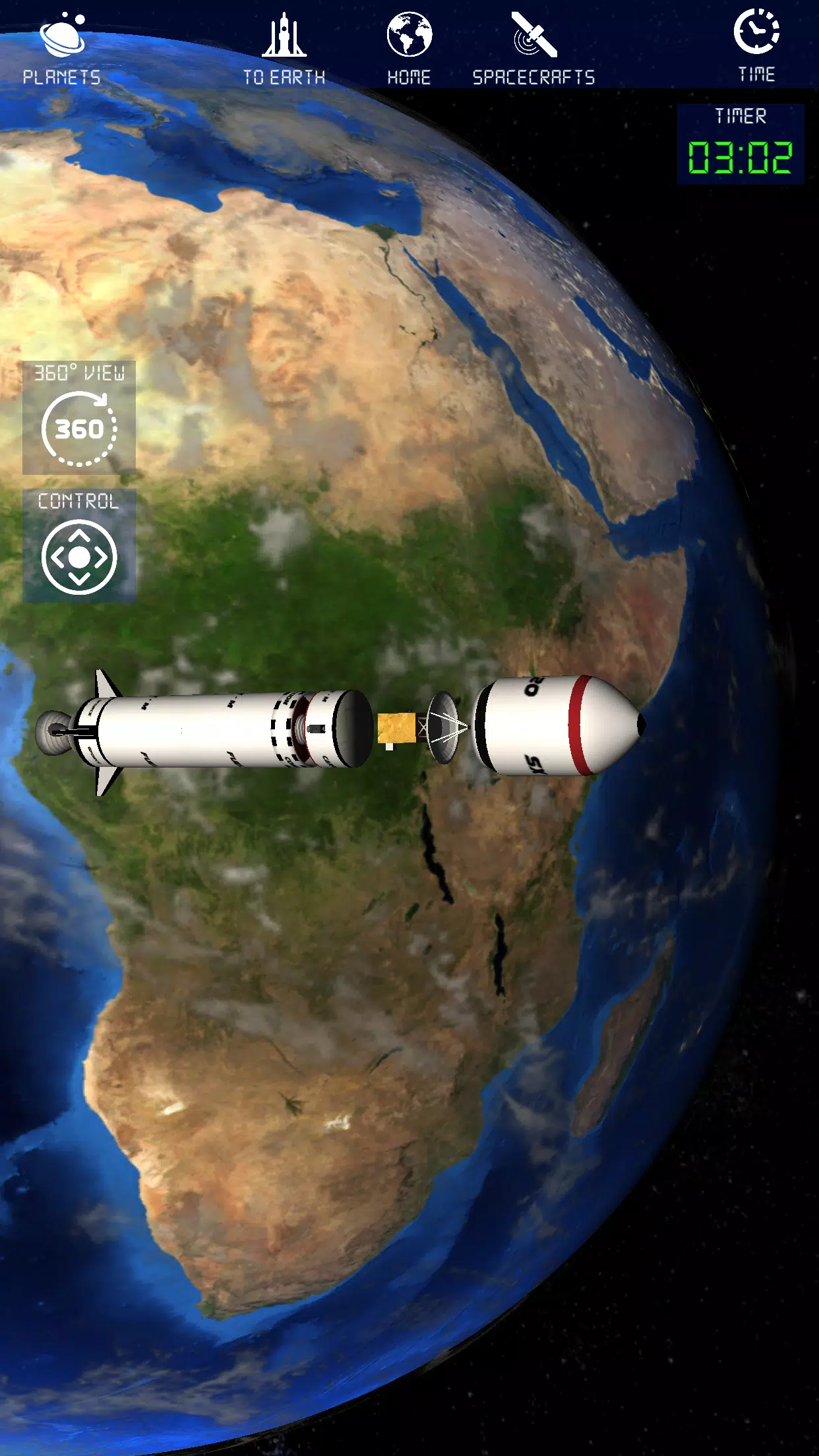 Space Rocket Exploration Screenshots