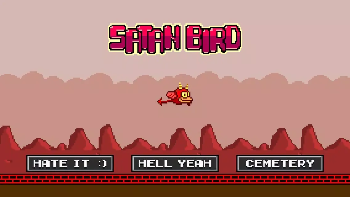 Zrzuty ekranu Satan Bird - True Face of Flappy One!