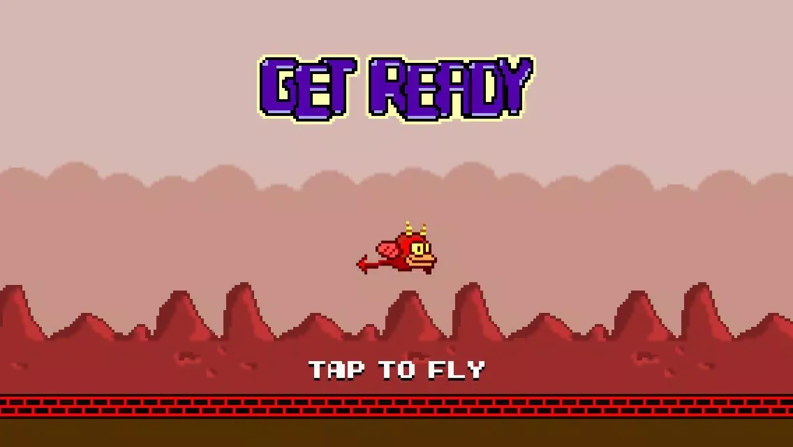 Zrzuty ekranu Satan Bird - True Face of Flappy One!