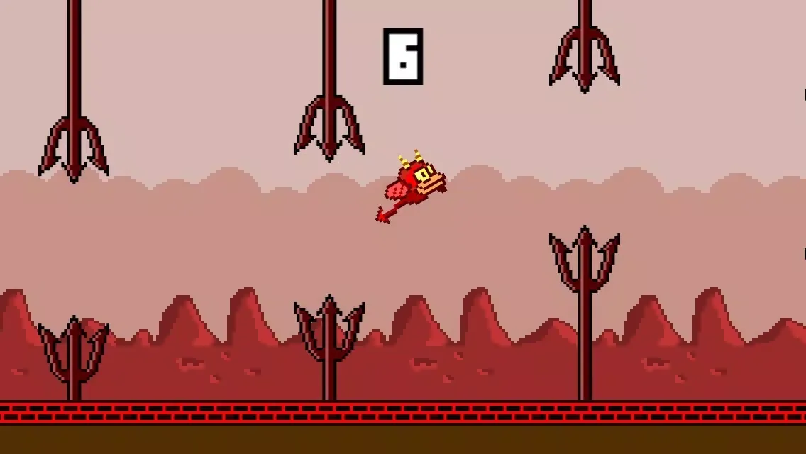 Zrzuty ekranu Satan Bird - True Face of Flappy One!