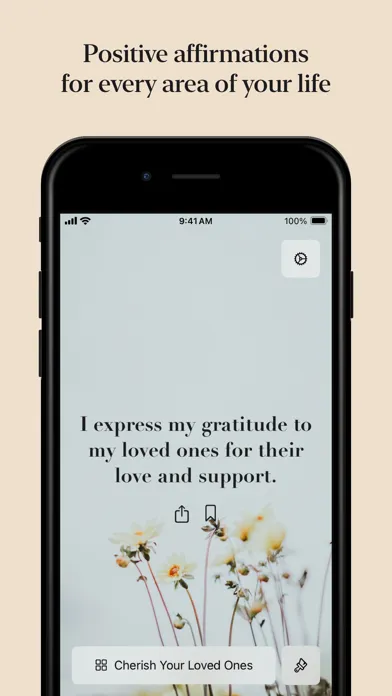 Affirmations Inspiration Daily Screenshots
