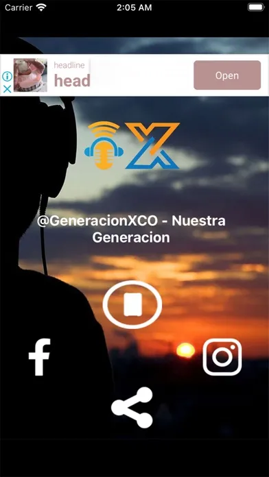 ภาพหน้าจอของ GeneracionX