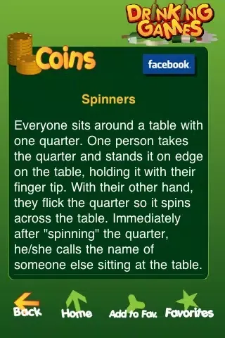 Tangkapan layar iDrinking Games
