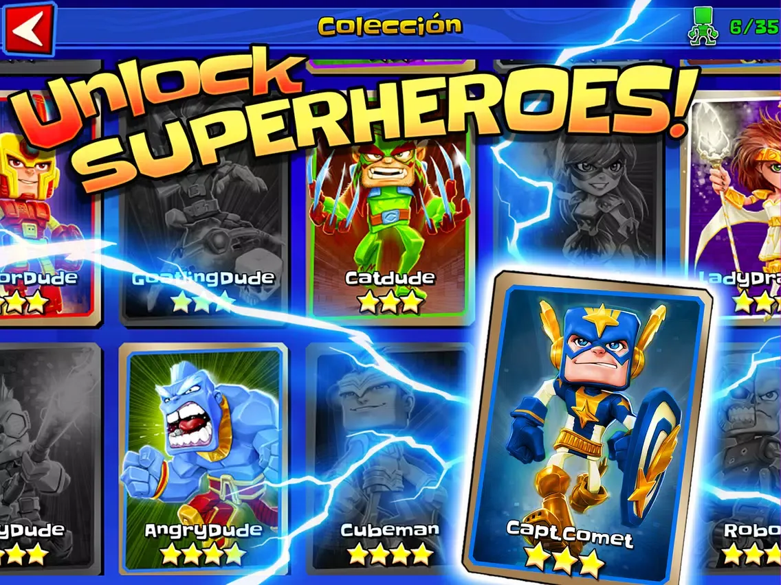 Team Z - League of Heroes iPad  Screenshots