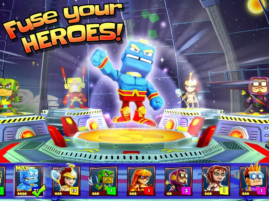 Team Z - League of Heroes iPad  Screenshots