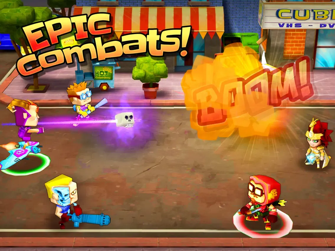 Team Z - League of Heroes iPad  Screenshots