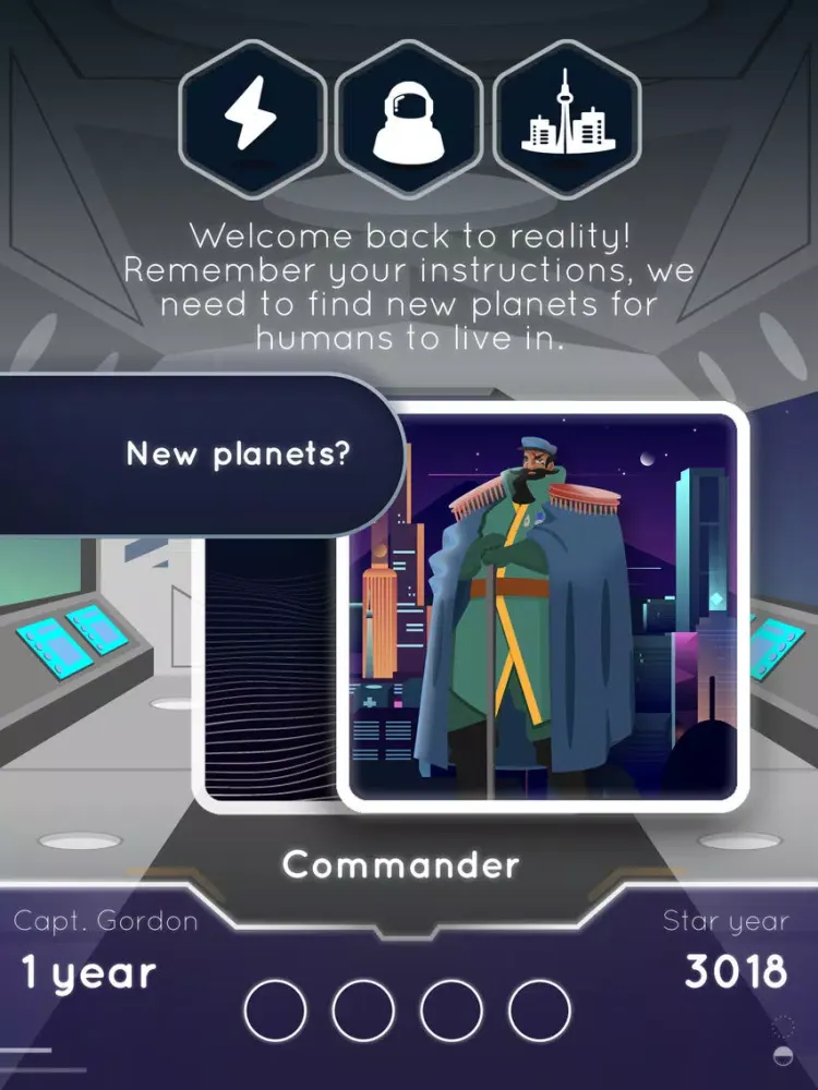 ภาพหน้าจอของ Final Frontier: A New Journey iPad 