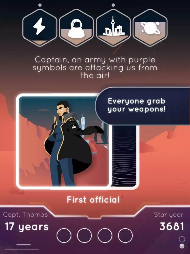 ภาพหน้าจอของ Final Frontier: A New Journey iPad 