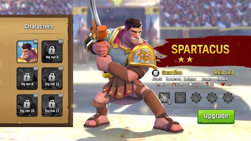Gladiator Heroes Clash Kingdom Ekran Görüntüleri