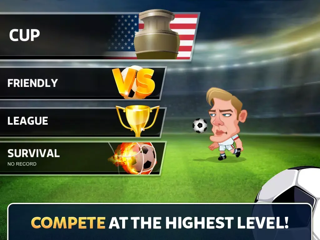 Head Soccer America 2016 iPad 應用截圖