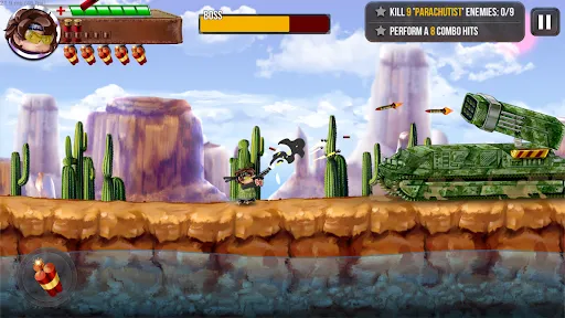 Ảnh chụp màn hình của Ramboat 2 Action Offline Game