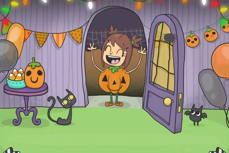 صور Halloween Party - Children's Story Book
